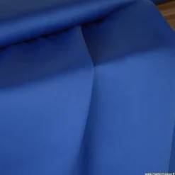 Tissu Satin de coton - bleu roi