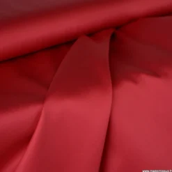 Tissu Satin de coton - cerise