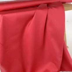Tissu Satin de coton - cerise