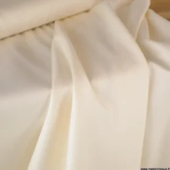 Tissu Satin de coton - écru
