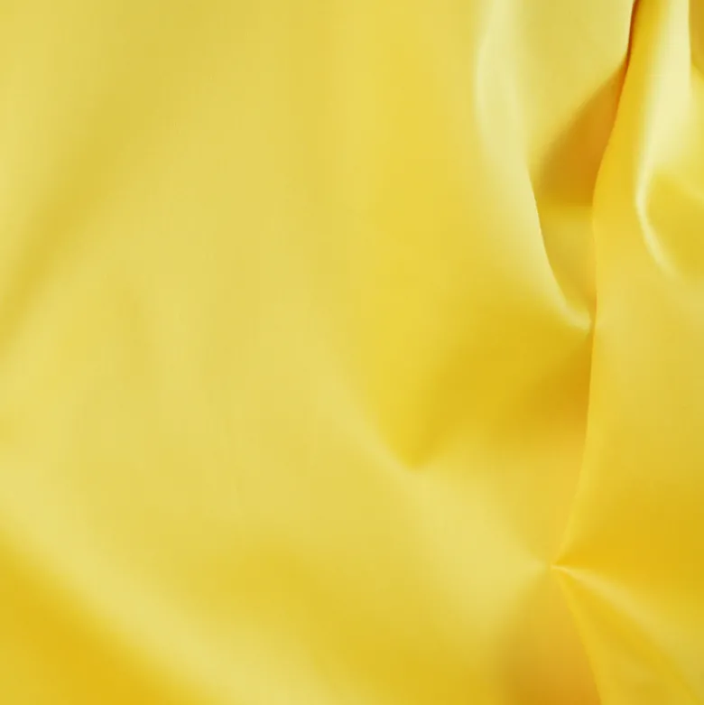 Tissu Satin de coton - Jaune