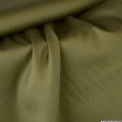 Tissu Satin de coton - kaki clair