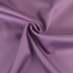 Tissu Satin de coton - Mauve poudré