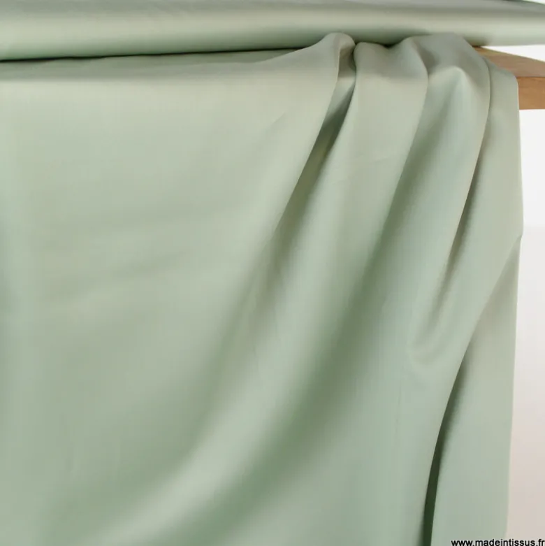 Tissu Satin de coton - menthe