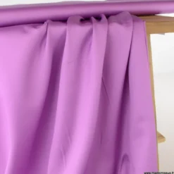 Tissu Satin de coton - parme