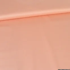 Tissu Satin de coton - saumon