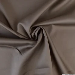 Tissu Satin de coton - taupe