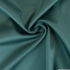 Tissu Satin de coton - vert foncé
