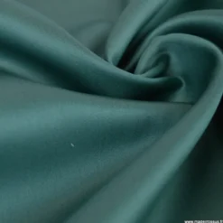 Tissu Satin de coton - vert foncé