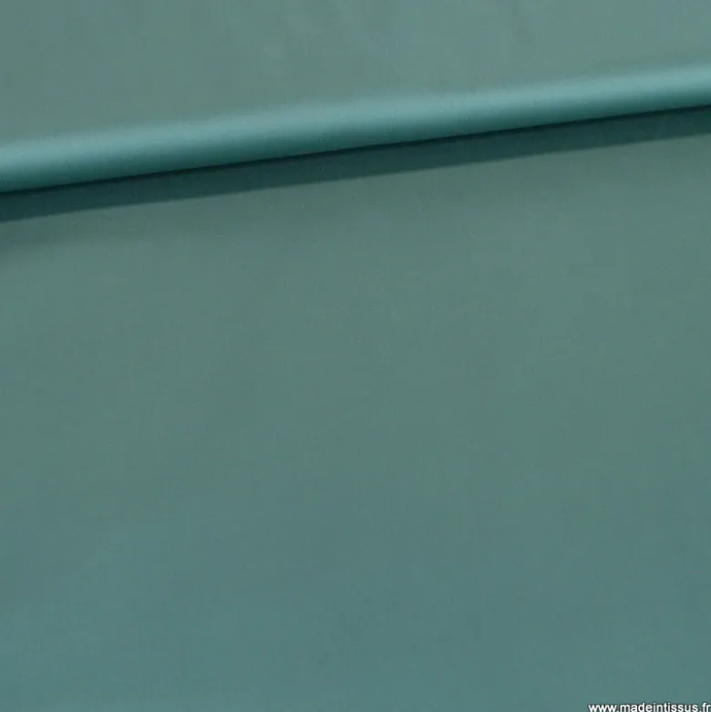 Tissu Satin de coton - vert foncé