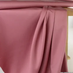Tissu Satin de coton - vieux rose