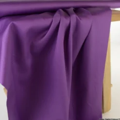 Tissu Satin de coton - violet
