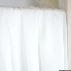 Tissu Satin de Soie - Blanc
