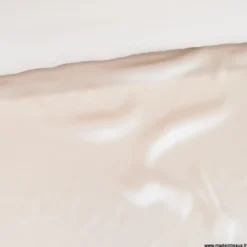 Tissu Satin de Soie - Nude