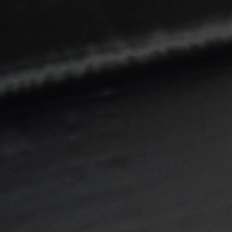 Tissu Satin de viscose lourd uni - Noir