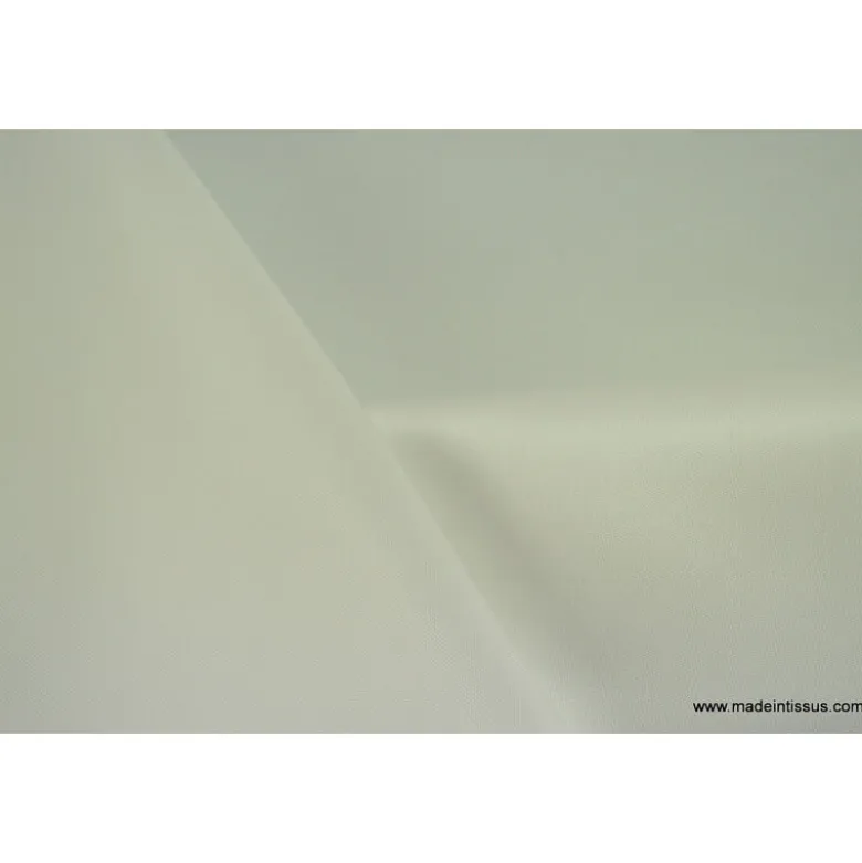 Tissu Satin duchesse polyester naturel