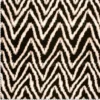 Tissu Satin léopard géométrique Noir et beige - oeko tex