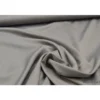 Tissu satin microfibre fluide uni gris
