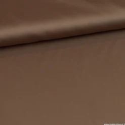 Tissu Satin microfibre fluide Taupe