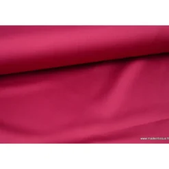 Tissu Satin microfibre fluide framboise