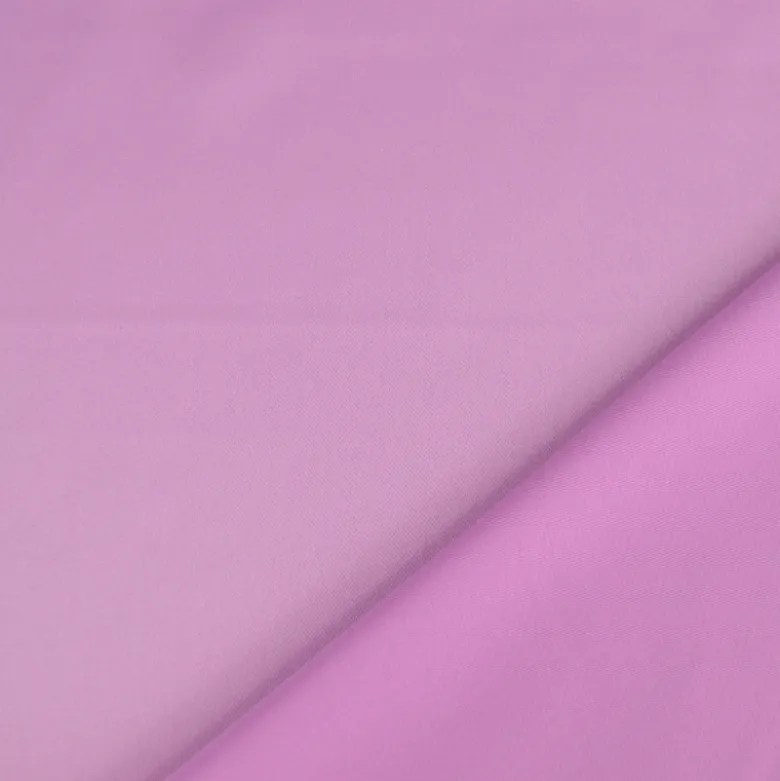Tissu satin microfibre fluide uni Cyclamen