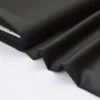 Tissu satin microfibre fluide uni noir