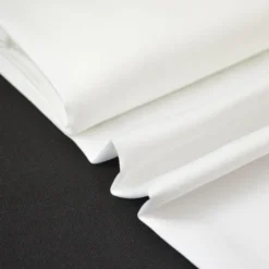 Tissu satin microfibre fluide uni naturel