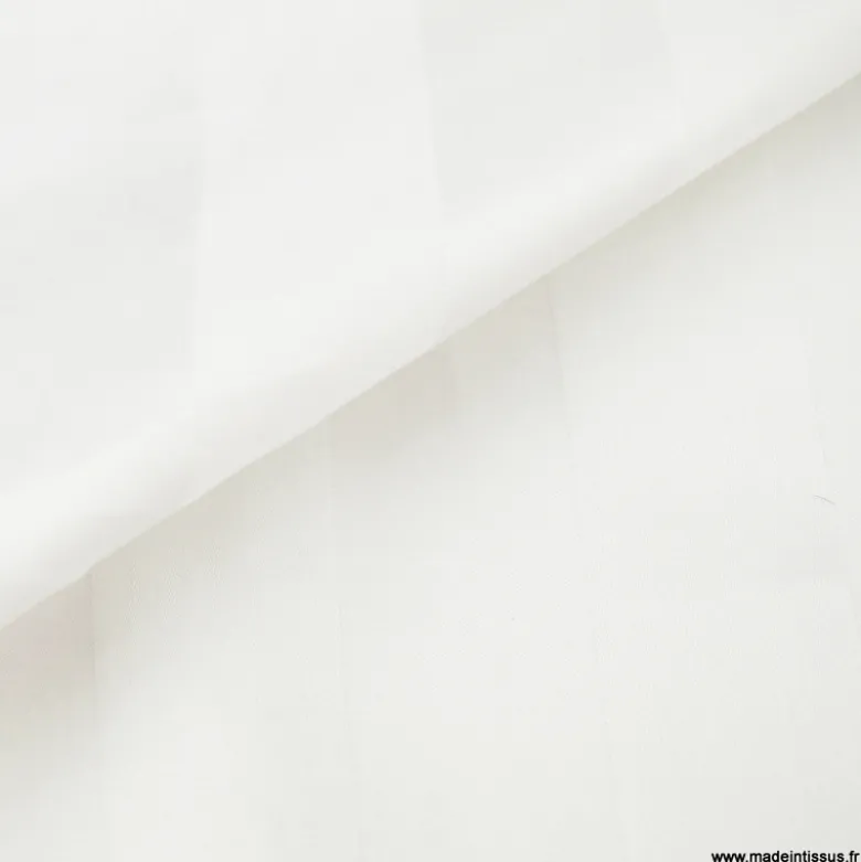 Tissu Satin à rayures pour draps en grande largeur - haut de gamme