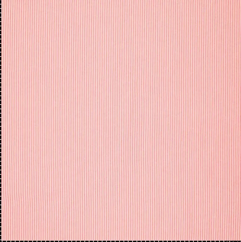 Tissu seersucker à rayures Rouge et blanc