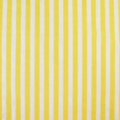 Tissu seersucker à rayures Tom - Blanc et Jaune