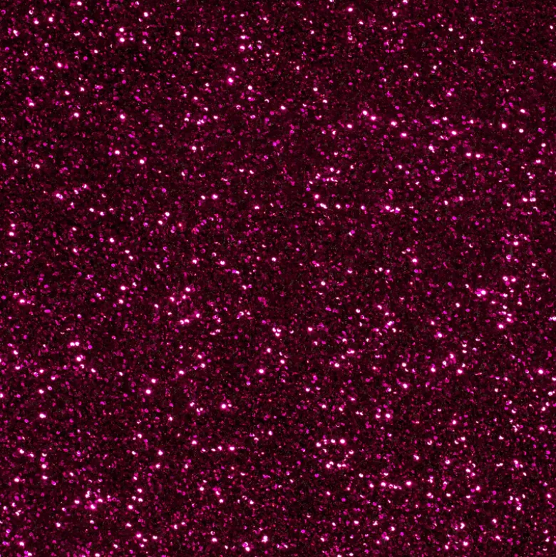 Tissu Sequin vieux Fuchsia sur velours noir