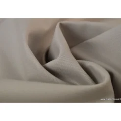 Tissu sergé coton lourd beige 300gr/m²