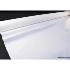 Tissu sergé coton lourd BLANC 300gr/m²