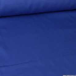 Tissu sergé coton lourd bleu roi 300gr/m²