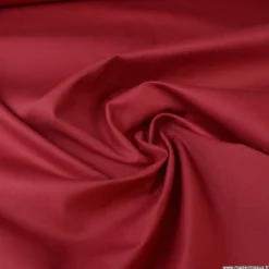 Tissu sergé coton lourd bordeaux 300gr/m²