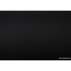 Tissu sergé coton lourd NOIR 300gr/m²