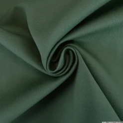 Tissu sergé coton lourd vert tilleul 300gr/m²