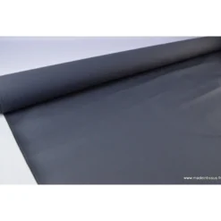 Tissu sergé coton mi-lourd anthracite 260gr/m².