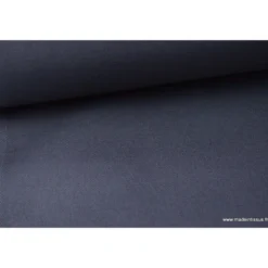 Tissu sergé coton mi-lourd anthracite 260gr/m².