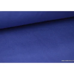 Tissu sergé coton mi-lourd bleu denim 260gr/m²
