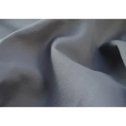 Tissu sergé coton mi-lourd gris 260gr/m²