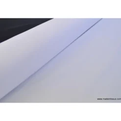 Tissu sergine blanc pour robe de mariée