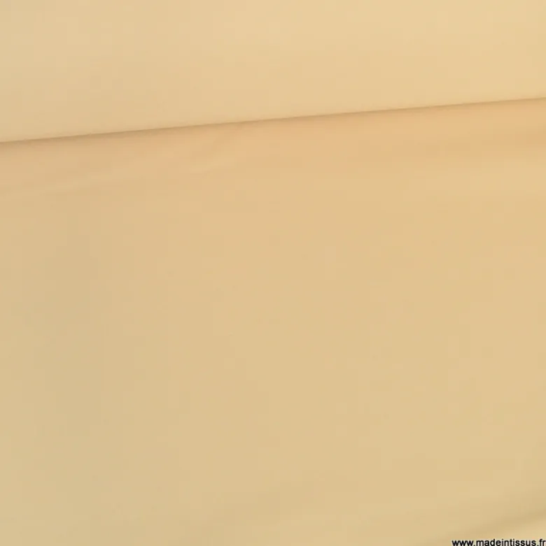 Tissu sergine camel pour robe de mariée