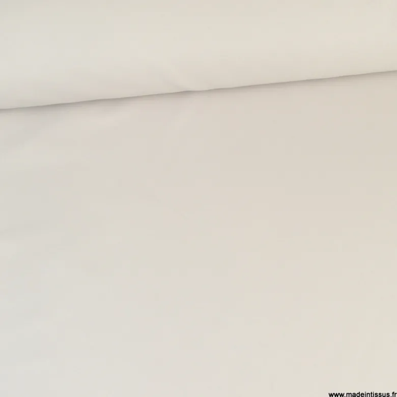 Tissu sergine gris perle pour robe de mariée