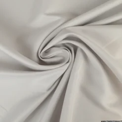 Tissu sergine gris perle pour robe de mariée
