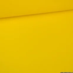 Tissu Simili cuir ameublement rigide Jaune
