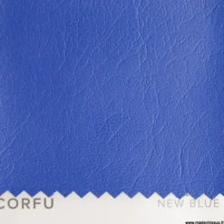 Tissu simili cuir non feu, assise et ameublement, bleu royal