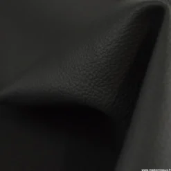 Tissu simili cuir, non feu, pour sellerie automobile anthracite
