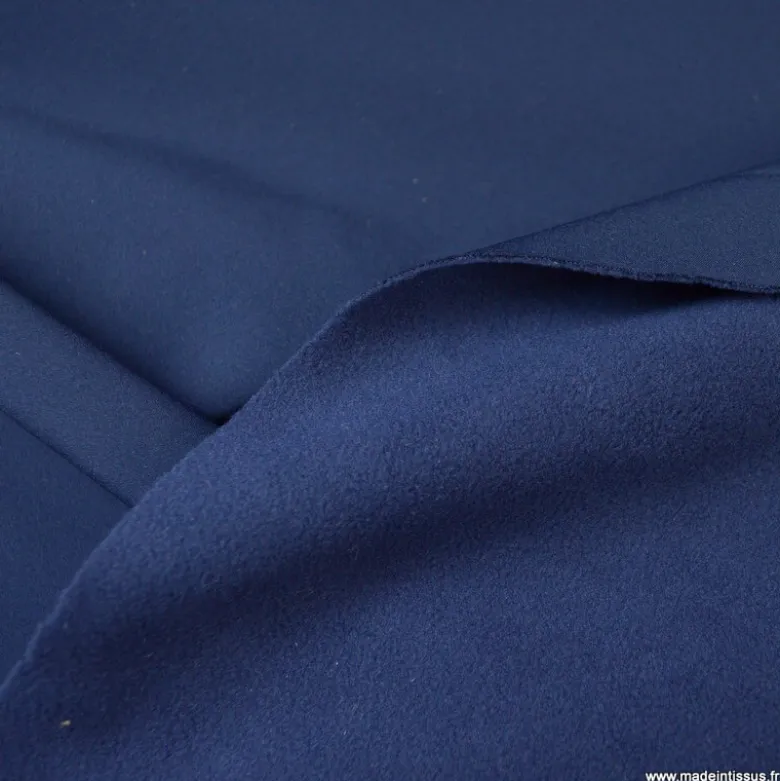 Tissu Softshell Bleu marine