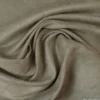 Tissu suédine ameublement habillement gris